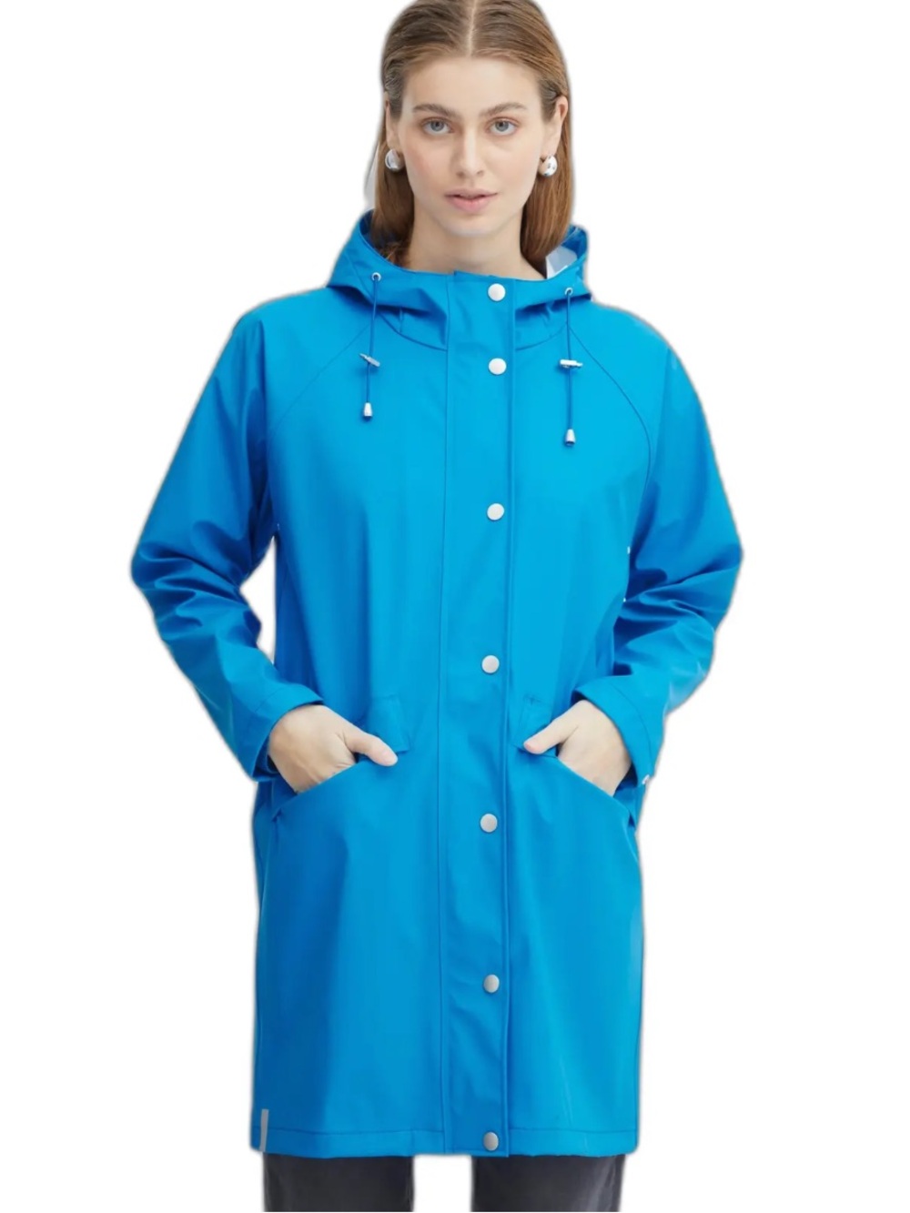 Ilse Jacobsen Hooded Raincoat 40/L